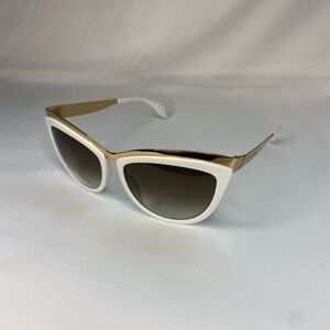 Alexander McQueen 57mm Cat Eye Sunglasses